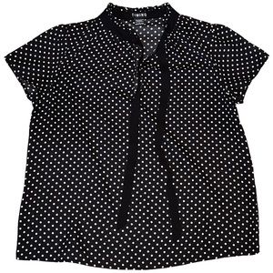 5/$25 Misc Bundle - Polka Dot Blouse - L